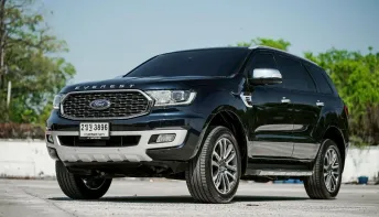Ford Everest 2.0 Bi-Turbo Titanium+ 4x4 ปี 2021 สายลุย กิจกรรมแน่น แบกของได้เยอะ คันนี้เอาอยู่