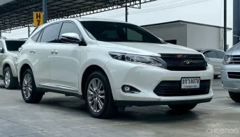 Toyota HARRIER (Premium) น้ำมันล้วน ตัว Top: หลังคาแก้ว | 2014