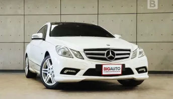 2011 Mercedes-Benz E250 1.8 W207 Avantgarde CGI BlueEFFICIENCY Coupe AT ไมล์แท้ นำเข้าแบบ32 B1414
