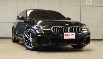 2022 BMW 520d 2.0 G30 M Sport AT ไมล์แท้ 3หมื่น LCI(Minorchange) Topสุดดีเซล มี BSI Ultimate B2600