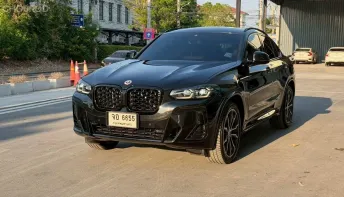 2023 BMW X4 xDrive20d M SPORT(LCI) สีดำ