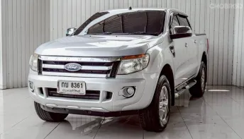FORD RANGER 2.2 XLT เกียร์AT ปี 2015 สีเทา โฉม HI-RIDER DOUBLE CAB