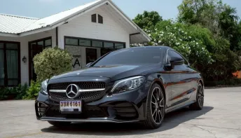 Mercedes-Benz C200 1.5 Coupe AMG Dynamic W205 AT ปี 2019 จด 2021