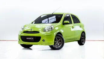 5C903 ขายรถยนต์มือสอง Nissan MARCH 1.2 E 2012 สภาพดี ราคาถูก