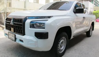 2024 MITSUBISHI TRITON CAB 2.4 ACTIVE เกียร์ธรรมดา สีขาว วิ่งน้อย 10,602 กม รถสวยสภาพใหม่ มือเดียว