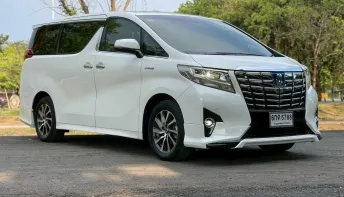 Toyota Alphard 2.5 Hybrid E-Four SRC TOP ปี 2016 จด 2017
