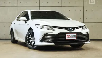 2022 Toyota CAMRY 2.5 HEV Premium Sedan AT ไมล์แท้ รถมือแรกจากป้ายแดง B3508