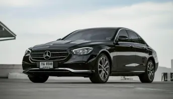 Benz E300e Avantgarde ปี 2021 เน้นดีไซน์หรู นุ่ม เงียบ นั่งสบาย วิ่งไฟฟ้าล้วนได้ถึง 50 กม.