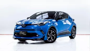 5C859 Toyota C-HR 1.8 HV Hi 2019 รถมือสองสภาพดี