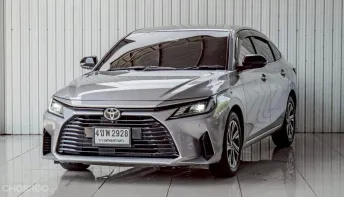 TOYOTA YARIS ATIV, 1.2 PREMIUM LUXURY ปี 2023 สีเทา โฉม ปี22-ปัจจุบัน