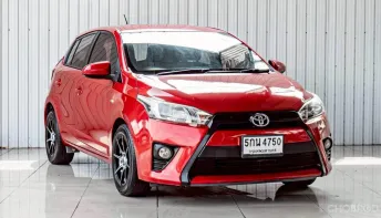TOYOTA YARIS 1.2 J ปี 2016 สีแดง โฉม ปี13-19