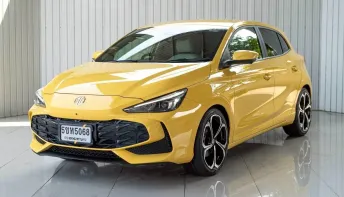 MG 3 1.5 HYBRID รุ่น X ปี 2024 สีเหลือง โฉม ปี24-ปัจจุบัน