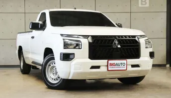 2025 Mitsubishi TRITON 2.4 Single Cab Pro MT ไมล์เเท้ 3หมื่น อายุรถน้อย รับประกัน5ปี100,000KM B7509