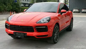 2020 Porsche Cayenne Coupe สี LAVA ORANGE