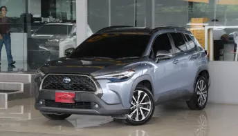 Toyota Corolla Cross 1.8 Hybrid premium Safety ปี2021 รถบ้านมือเดียว เข้าศูนย์ สวยเดิมทั้งคัน ฟรีดาว
