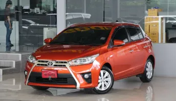 Toyota YARIS 1.2 G ปี 2015 รถบ้านแท้ๆ ไมล์แท้8x,xxxโล ไม่เคยติดแก๊ส สวยเดิมทั้งคัน ออกรถ0บาท
