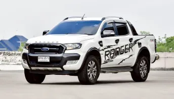 FORD Ranger Double Cab 3.2 Wildtrak 4x4 TOP 6A/T ปี 2017