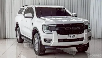 FORD RANGER 2.0 XLS ปี 2024 สีขาว โฉม HI-RIDER DOUBLE CAB