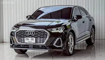 AUDI Q3 1.4 35 TFSI SPORTBACK S LINE ปี 2022 สีดำ โฉม ปี12-ปัจจุบัน