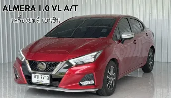 รถมือเดียว 4 ประตู  Nissan Almera 1.0 VL Sportech รถเก๋ง 4 ประตู 