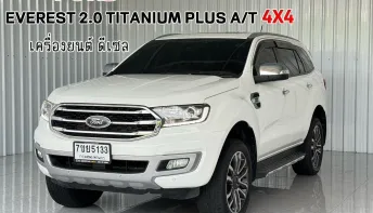 รถครอบครัว 7 ที่นั่ง ขับ 4 Ford Everest 2.0 Titanium  Plus SUV ออกรถง่าย