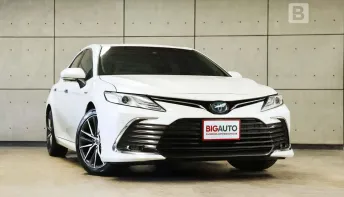 2022 Toyota CAMRY 2.5 HEV Premium Luxury Sedan AT ไมล์แท้ รับประกันตัวรถ 5 ปี 150,000 KM B3173