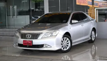 Toyota CAMRY 2.0 G ปี 2013 รถบ้านแท้ๆ ไม่เคยติดแก๊สแน่นอน สวยเดิมทั้งคัน เข้าศูนย์ตลอด ออกรถ0บาท