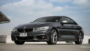 BMW 420i M Sport ปี 2014 รถสปอร์ตในราคาที่เอื้อมถึง ไมล์แท้ รถมือเดียว ป้ายแดง 