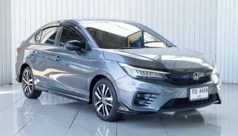 HONDA CITY 1.0 RS ปี 2022 สีเทา โฉม ปี19-ปัจจุบัน 4D