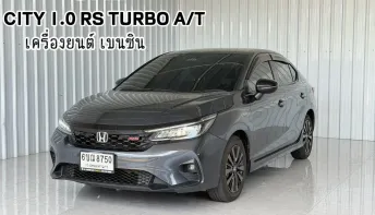 รถบ้าน ไมล์ 10,xxx มือเดียว Honda City Hatchback 1.0 RS รถเก๋ง 5 ประตู ออกรถง่าย