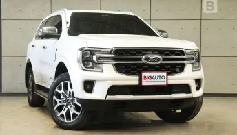 2024 Ford EVEREST 2.0 Titanium+ 4WD SUV AT ไมล์แท้ 2 หมื่น รับประกันตัวรถ 5 ปี 150,000 KM B2712