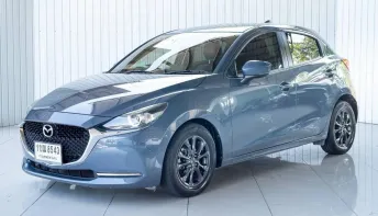 MAZDA2 1.3 Sport S Leather ปี 2020 สีเทา โฉม ปี14-ปัจจุบัน 5Dr