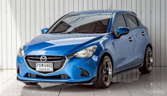 MAZDA2, 1.3 Sports High ปี 2015 สีน้ำเงิน  โฉม ปี14-ปัจจุบัน 5Dr