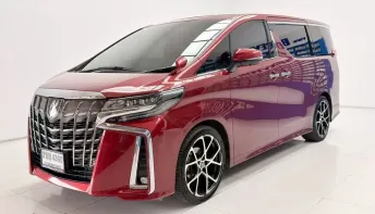 2021จด2022 Toyota Alphard 2.5 Sc Package สีแดง