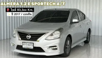 รถมือเดียว Nissan Almera 1.2 E SPORTECH รถเก๋ง 4 ประตู 