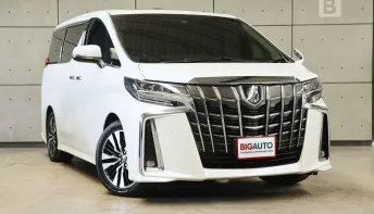 2021 Toyota ALPHARD 2.5 S C-Package Van AT ไมล์แท้ 9 หมื่น สภาพตัวรถไม่ต่างจากรถป้ายแดง B9929