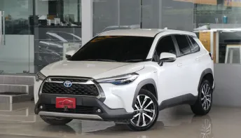 Toyota Corolla Cross 1.8 Hybrid PREMIUM ปี 2022 รถบ้านมือเดียว ไมล์น้อย40,000โล เข้าศูนย์ตลอด ฟรีดาว