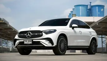 Benz GLC350e Coupe AMG ปี 2024 𝗖𝗼𝘂𝗽𝗲́ ดีไซน์สปอร์ต สะดุดตา รถบ้าน มือเดียว ป้ายแดง