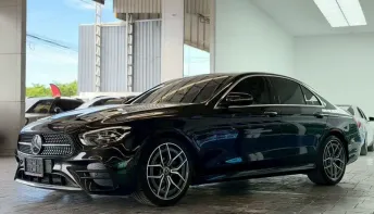 2021 Benz E220d Amg Sport Line W213 สีดำ