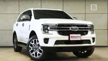 2023 Ford EVEREST 2.0 Titanium+ 4WD SUV AT ไมล์แท้ รับประกันตัวรถ 5 ปี 150,000 KM B8163