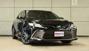 2022 Toyota CAMRY 2.5 HEV Premium Luxury Sedan AT ไมล์แท้ รถมือแรกจากป้ายแดง B4102