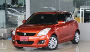 Suzuki Swift 1.2 GLX ปี 2013 รถบ้านมือเดียว ไมล์น้อยมากเข้าศูนย์ตลอด ไม่เคยติดแก๊ส ออกรถ0บาท