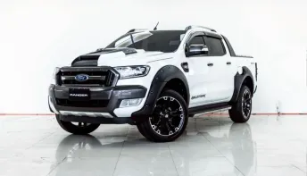 4B403 FORD RANGER 2.0 WILDTRAK AT 2017 ออกรถ 0 บาท