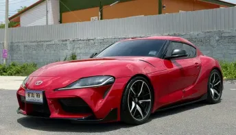 2019 Toyota Supra 3.0 GR A90 สีแดง