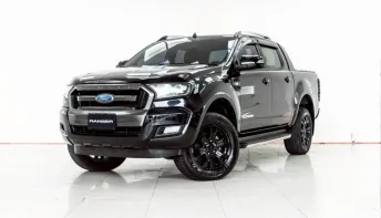 4B382 FORD RANGER 2.2 WILDTRAK HI AT 2017 ออกรถ 0 บาท