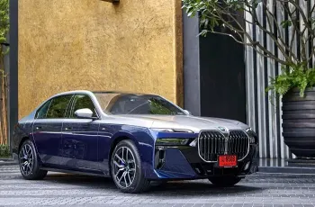 BMW ส่ง BMW i7 และ BMW 740d เป็นลีมูซีนประจำโรงแรม โฟร์ซีซั่นส์