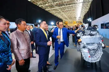 พิธีการเปิดโรงงานและการเยี่ยมชมโรงงานจากภาครัฐฯ