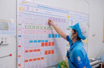 ศูนย์การเรียนรู้ โตโยต้า ธุรกิจชุมชนพัฒน์ แห่งที่ 7 ณ วิสาหกิจชุมชนกลุ่มแม่บ้านเกษตรกรเขาบายศรีอำเภอท่าใหม่ จังหวัดจันทบุรี