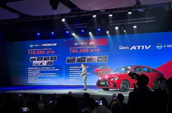 Toyota YARIS ATIV ปี 2025 เปิดตัวรุ่น 1.5 HEV