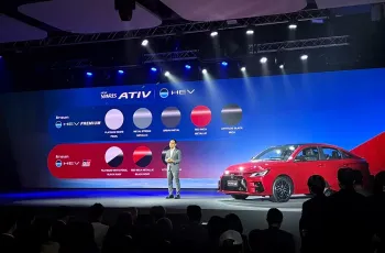 Toyota YARIS ATIV ปี 2025 เปิดตัวรุ่น 1.5 HEV